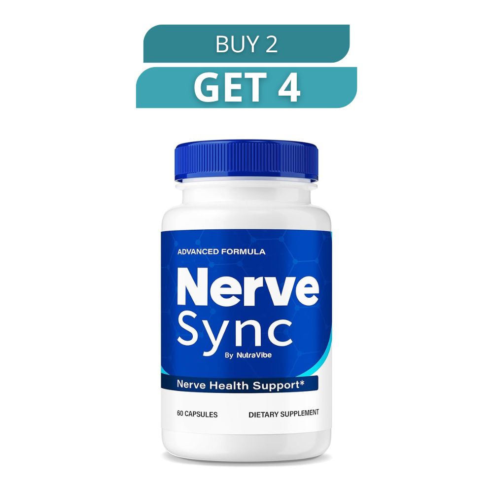 Nerve Sync 60 Capsules - Dietary Supplement - Free Shipping