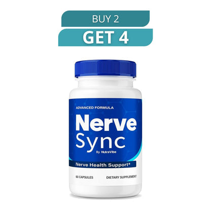 Nerve Sync 60 Capsules - Dietary Supplement - Free Shipping