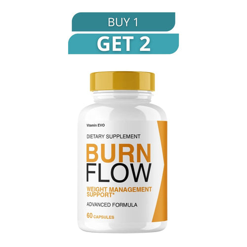 Burn Flow 60 Capsules - Dietary Supplement - Free Shipping