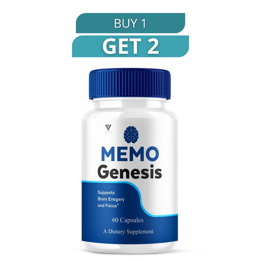 MemoGenesis 60 Capsules - Dietary Supplement - Free Shipping